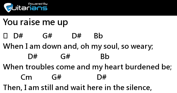 when i am down and oh my soul so weary lyrics westlife