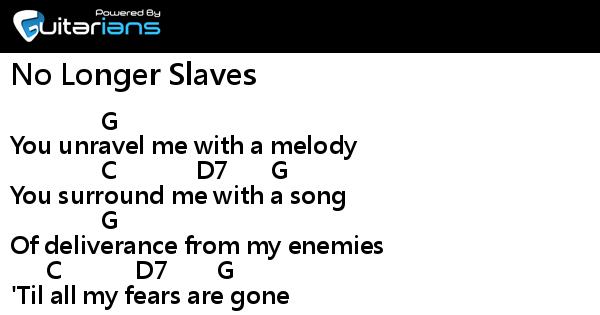 Slave To The Game - Guitar Chords/Lyrics